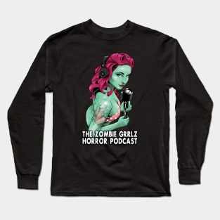 The Zombie Grrlz Horror Podcast Long Sleeve T-Shirt